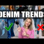 Fall 2023 Denim Trends You Need to Know! *Something for Everyone*