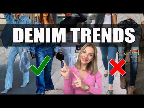 Fall 2023 Denim Trends You Need to Know! *Something for Everyone*